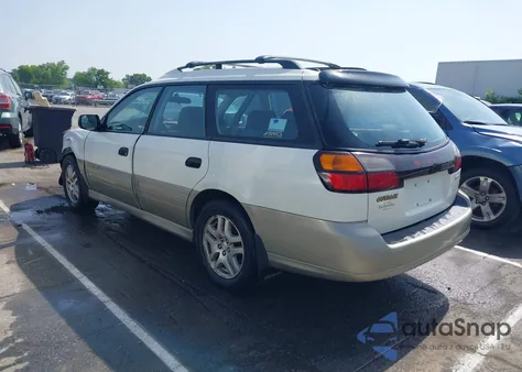 2000 Subaru Outback z USA, uszkodzony, nr VIN 4S3BH6757Y7643311